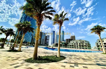 Apartment - 3 Bedrooms - 5 Bathrooms for rent in Sun Tower - Shams Abu Dhabi - Al Reem Island - Abu Dhabi