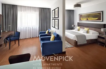 Apartment - Studio - 1 Bathroom for rent in Movenpick Hotel Apartments Al Mamzar Dubai - Al Mamzar - Deira - Dubai