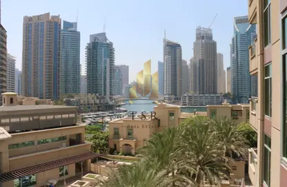 Apartment - 3 Bedrooms - 4 Bathrooms for rent in Al Fairooz Tower - Emaar 6 Towers - Dubai Marina - Dubai