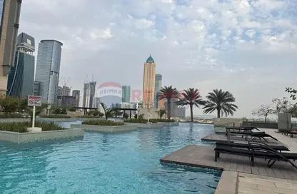 شقة - 2 غرف نوم - 1 حمام للايجار في آمنة - مدينة الحبتور - الخليج التجاري - دبي