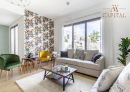 Living Room image for: Townhouse - 3 bedrooms - 4 bathrooms for sale in Hayat Townhouses - Town Square - Dubai, Image 1