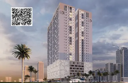شقة - غرفة نوم - 2 حمامات للبيع في بلوبيل ريزيدنس - العامرة - عجمان