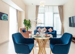 صورةغرفة المعيشة لـ: شقة - 1 غرفة نوم - 1 حمام للبيع في ذا بلس ريزيدينس ايكون - ذي بالس - دبي الجنوب (مركز دبي العالمي) - دبي, صورة 1