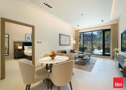 Living / Dining Room image for: Apartment - 1 bedroom - 2 bathrooms for rent in Golden Mile 3 - Golden Mile - Palm Jumeirah - Dubai, Image 1