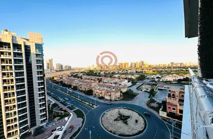 Outdoor Building image for: Apartment - 2 Bedrooms - 3 Bathrooms for rent in Golf Tower - Dubai Sports City - Dubai, Image 1
