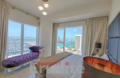 Apartment - 2 Bedrooms - 3 Bathrooms for rent in Damac Heights - Dubai Marina - Dubai