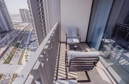 صورة لـ شرفة شقة - 2 غرف نوم - 3 حمامات للايجار في برج كريك جيت ١ - بوابة الخور - ميناء خور دبي (ذا لاجونز) - دبي ، صورة رقم 1