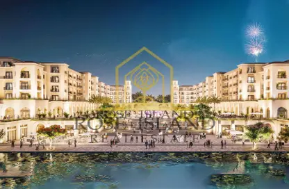 Apartment - 1 Bedroom - 2 Bathrooms for sale in Bloom Living - Zayed City (Khalifa City C) - Khalifa City - Abu Dhabi