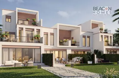 Townhouse - 5 Bedrooms - 5 Bathrooms for sale in Costa Brava 1 - Costa Brava at DAMAC Lagoons - Damac Lagoons - Dubai