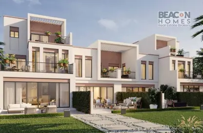 Townhouse - 4 Bedrooms - 3 Bathrooms for sale in Costa Brava 2 - Costa Brava at DAMAC Lagoons - Damac Lagoons - Dubai