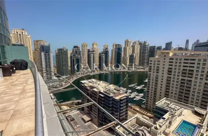 Duplex - 3 Bedrooms - 4 Bathrooms for sale in The Waves Tower A - The Waves - Dubai Marina - Dubai