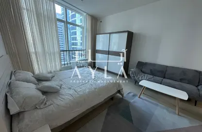 Apartment - Studio - 1 Bathroom for rent in Hydra Avenue Towers - City Of Lights - Al Reem Island - Abu Dhabi