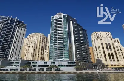 شقة - غرفة نوم - 2 حمامات للايجار في برج ذا بوينت - دبي مارينا - دبي
