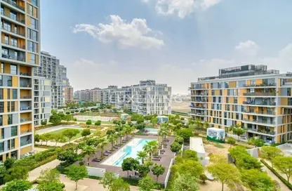 Apartment - Studio - 1 Bathroom for rent in Afnan 4 - Midtown - Dubai Production City (IMPZ) - Dubai