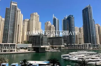 شقة - 2 غرف نوم - 2 حمامات للايجار في B برج سيلفرين - سيلفيرين - دبي مارينا - دبي