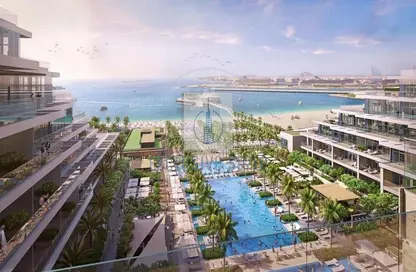 Water View image for: Apartment - 4 Bedrooms - 5 Bathrooms for sale in sensoria at Five Luxe - Jumeirah Beach Residence - Dubai, Image 1