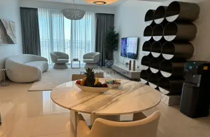 Living / Dining Room image for: Apartment - 2 Bedrooms - 2 Bathrooms for rent in 17 Icon Bay - Dubai Creek Harbour (The Lagoons) - Dubai, Image 1