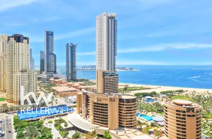 شقة - غرفة نوم - 2 حمامات للايجار في برج بوتانيكا - دبي مارينا - دبي