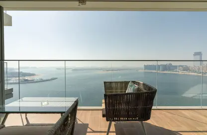 شقة - 3 غرف نوم - 3 حمامات للايجار في برج Beach Isle 2 - بيتش آيل - إعمار بيتشفرونت - دبي هاربور - دبي