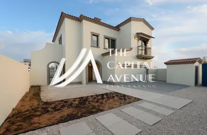 Villa - 4 Bedrooms - 6 Bathrooms for rent in Bloom Living - Zayed City (Khalifa City C) - Khalifa City - Abu Dhabi