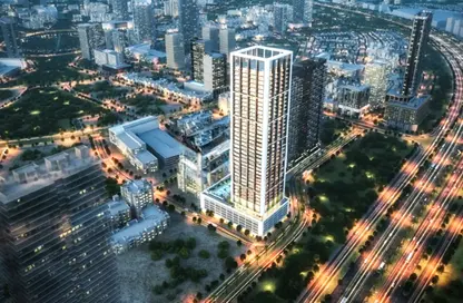 Apartment - Studio - 1 Bathroom for sale in Binghatti Apex - Jumeirah Village Circle - Dubai