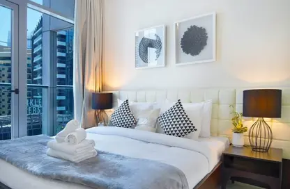 Apartment - 3 Bedrooms - 3 Bathrooms for rent in Marina Wharf 2 - Marina Wharf - Dubai Marina - Dubai