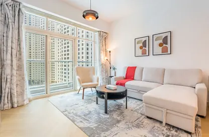 Apartment - 1 Bedroom - 2 Bathrooms for rent in Continental Tower - Dubai Marina - Dubai