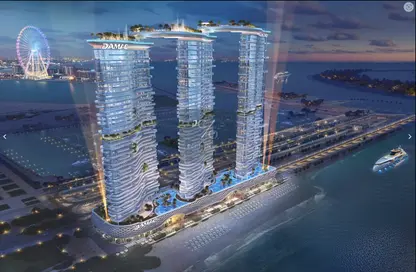 Apartment - 1 Bedroom - 2 Bathrooms for sale in Tower C - Damac Bay - Dubai Harbour - Dubai