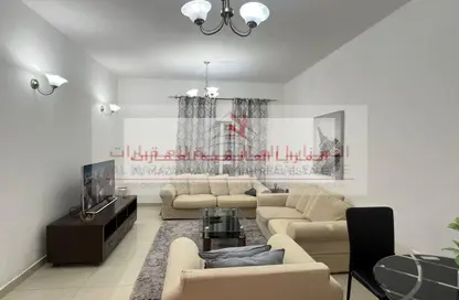 شقة - غرفة نوم - 2 حمامات للايجار في 3 برج منازل - الممزر - الشارقة - الشارقة