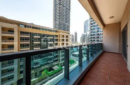 Apartment - 1 Bedroom - 2 Bathrooms for rent in Zumurud Tower - Dubai Marina - Dubai