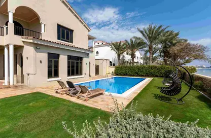 Villa - 6 Bedrooms - 7 Bathrooms for rent in Signature Villas Frond D - Signature Villas - Palm Jumeirah - Dubai