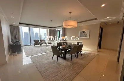 Apartment - 3 Bedrooms - 5 Bathrooms for rent in Address Fountain Views Hotel - Downtown Dubai - Dubai