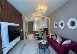 Living / Dining Room image for: Apartment - 1 bedroom - 2 bathrooms for rent in Residences 15 - District One - Mohammed Bin Rashid City - Dubai, Image 1