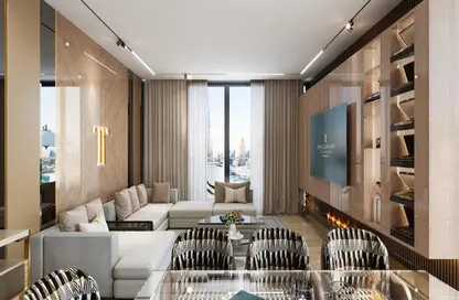 Apartment - 1 Bathroom for sale in Trillionaire Residences - Business Bay - Dubai