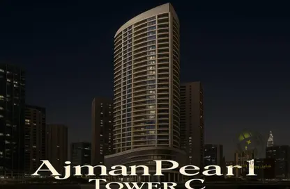 Apartment - 1 Bedroom - 2 Bathrooms for sale in Tower C1 - Ajman Pearl Towers - Ajman Downtown - Ajman