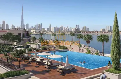 Pool image for: Apartment - 3 Bedrooms - 4 Bathrooms for sale in Le Ciel - La Mer - Jumeirah - Dubai, Image 1