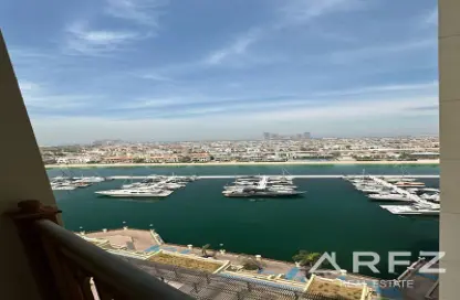Apartment - 2 Bedrooms - 4 Bathrooms for rent in Marina Residences 5 - Marina Residences - Palm Jumeirah - Dubai