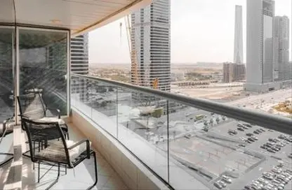 شقة - غرفة نوم - 1 حمام للايجار في برج كونكورد - (JLT) مجمع H - أبراج بحيرة الجميرا - دبي