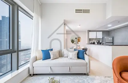 Apartment - 1 Bedroom - 2 Bathrooms for rent in Concorde Tower - JLT Cluster H - Jumeirah Lake Towers - Dubai