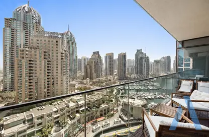 Apartment - 1 Bedroom - 2 Bathrooms for sale in Marina Gate 1 - Marina Gate - Dubai Marina - Dubai