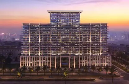 Apartment - Studio - 1 Bathroom for sale in Binghatti Amberhall - Jumeirah Village Circle - Dubai