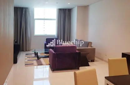 Living / Dining Room image for: Apartment - 3 Bedrooms - 4 Bathrooms for sale in Damac Maison Cour Jardin - Business Bay - Dubai, Image 1