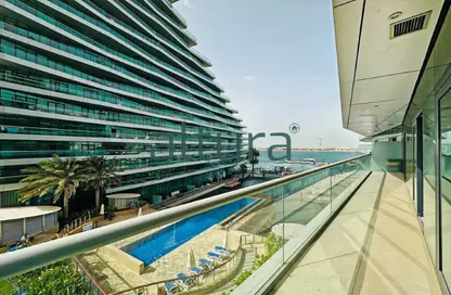 Apartment - 2 Bedrooms - 3 Bathrooms for rent in Al Naseem Residences B - Al Bandar - Al Raha Beach - Abu Dhabi