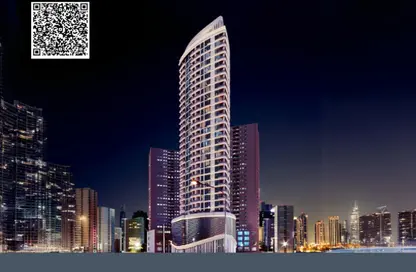 Apartment - 1 Bedroom - 2 Bathrooms for sale in Tower C1 - Ajman Pearl Towers - Ajman Downtown - Ajman