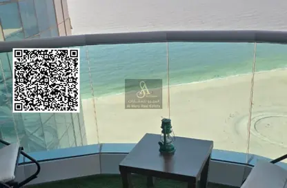 شقة - 2 غرف نوم - 3 حمامات للبيع في مساكن كورنيش عجمان - طريق كورنيش عجمان - عجمان