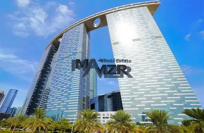 Apartment - 1 Bedroom - 2 Bathrooms for rent in The Gate Tower 3 - Shams Abu Dhabi - Al Reem Island - Abu Dhabi