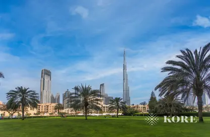 شقة - غرفة نوم - 2 حمامات للايجار في البرج الجنوبي 3 - الجناح الجنوبي - دبي وسط المدينة - دبي