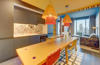شقة - غرفة نوم - 2 حمامات للايجار في Luxury Family Residences II - لكجري فاميلي ريزيدينسيز - الخليج التجاري - دبي