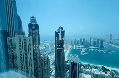 Penthouse - 4 Bedrooms - 6 Bathrooms for rent in 23 Marina - Dubai Marina - Dubai