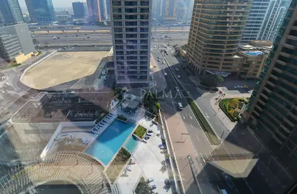 Apartment - 1 Bedroom for rent in Silverene Tower A - Silverene - Dubai Marina - Dubai